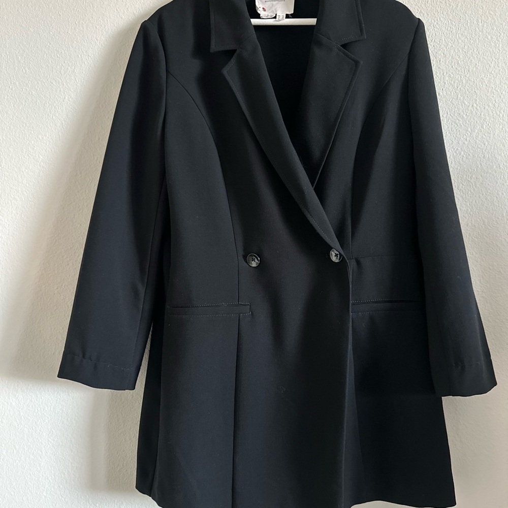 By Anthropologie women’s suit blazer romper - Picture 5 of 12